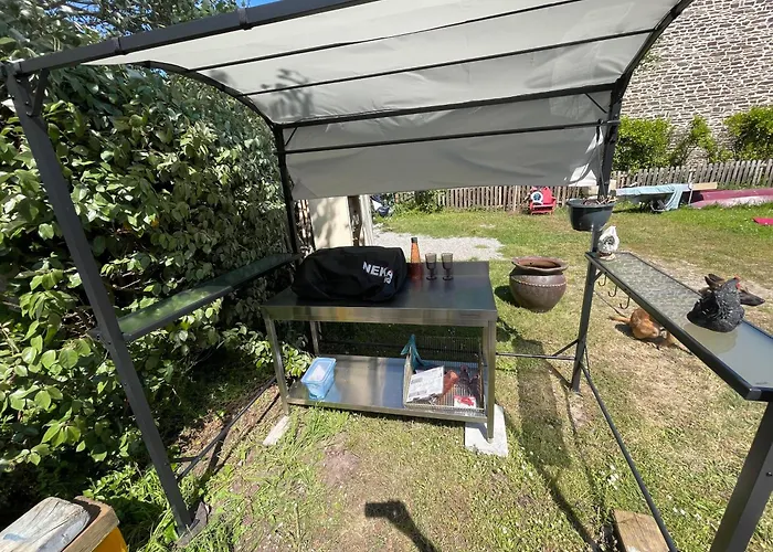 Twin Casquets Dans Maison, Ideale Randonneurs Et Cyclistes - Gr223 ベッド・アンド・ブレックファスト バルヌヴィル・カルトゥレ